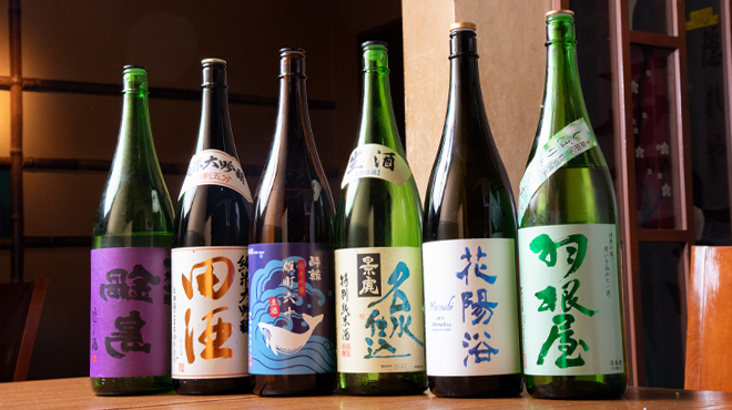 取り扱い日本酒