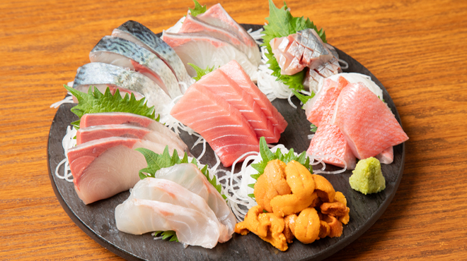 極上刺身八点盛