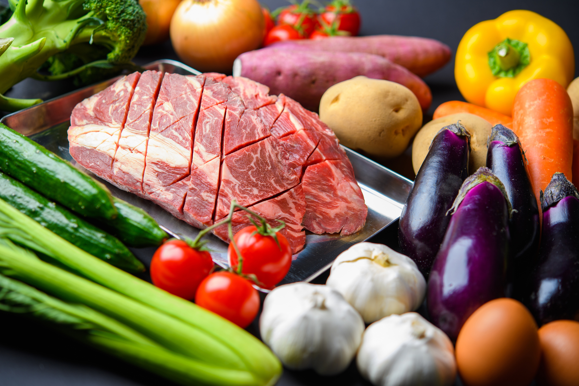 肉と野菜 イメージ